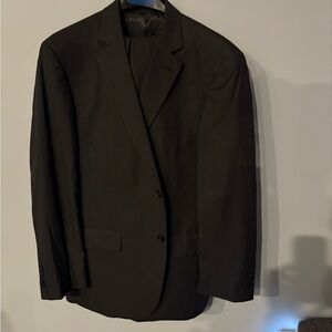Men’s Wearhouse Classic Black Pinstripe Men's Suit Jacket and Pants